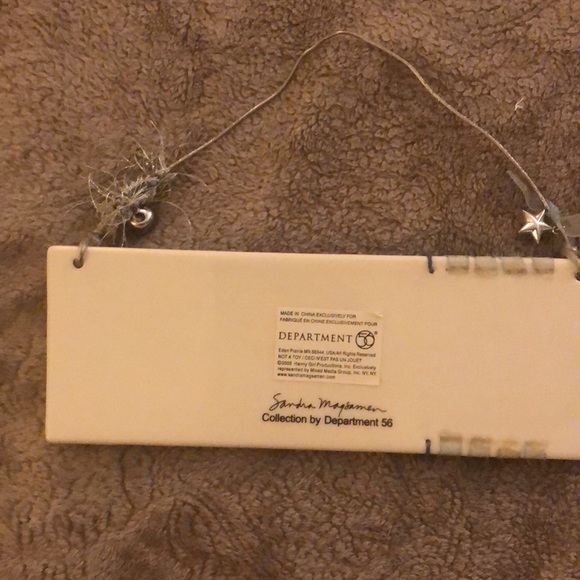 Periwinkle Scorpio Wall Decor Tile - Picture 3 of 3